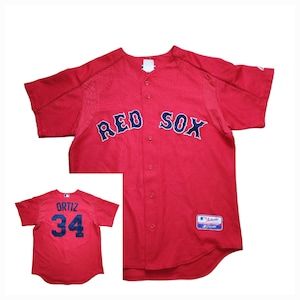 Women's Majestic Boston Red Sox #34 David Ortiz Authentic Pink Fashion MLB  Jersey
