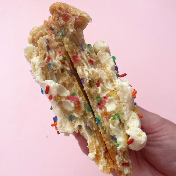 Birthday Cake Cookie Recipe | Homemade Gourmet Cookies | Baked Easy PDF Recipe | Vanilla Cookie | Teacake Cookie