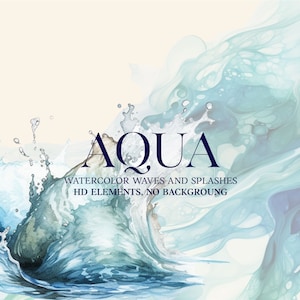 Clipart dell'acqua, Clipart delle onde dell'acqua, Spruzzi d'acqua png, Acqua dell'acquerello png, Pittura ad acquerello, Acqua png, Fontana d'acqua, Uso commerciale