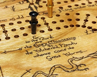 Fantasy Dwarven Kingdom – Premium Cribbage Board