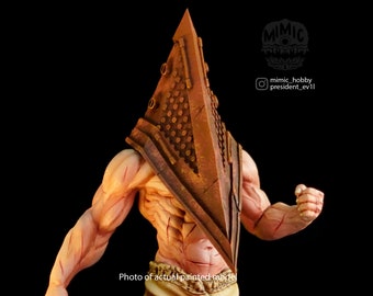 Pyramid Head Statue or Model Kit - Silent Hill - Figurine - Hand Painted or Unpainted - Gift for Gamers and horror fans - Horror Decor