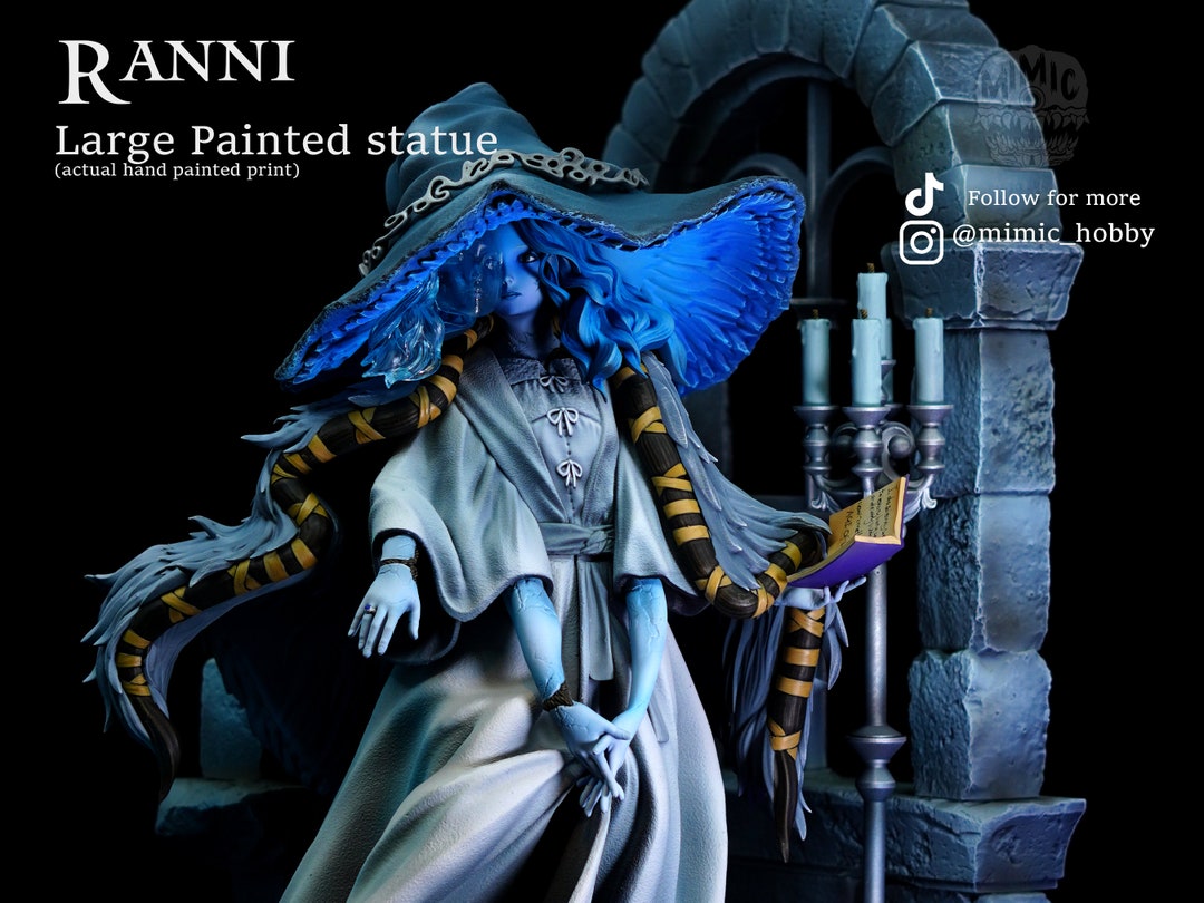 Ranni the Witch Estátua ou kit de modelo Elden Ring Estatueta Pintado à ...