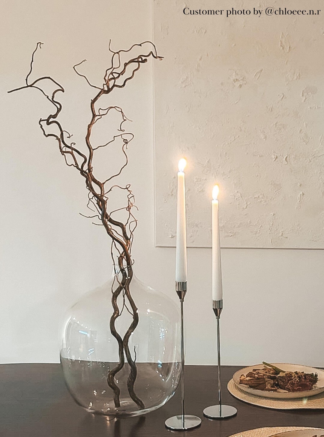1 Metre Twisted Hazel Corylus Branches, Tall Decorative Branches, Wabi ...