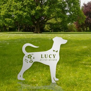 Sinal memorial do cão, foto personalizada disponível, opções de cores, sinal da estaca do jardim do cão, presente da perda do animal de estimação, marcador grave do cão, presente do amante do cão