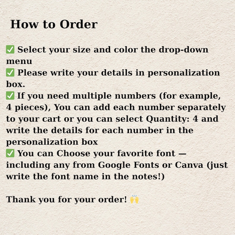 Custom Metal Numbers, Large Size Available, Individual Address Numbers ...