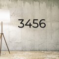 Custom Metal Numbers, Large Size Available, Individual Address Numbers, Modern Fonts