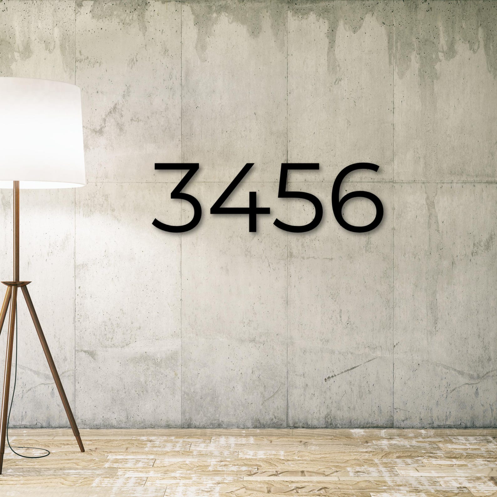 Custom Metal Numbers, Large Size Available, Individual Address Numbers ...