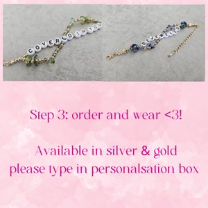 Bracelet d'amitié Taylor Réglable Personnalisé et personnalisé pour Swiftys Bijoux Accessoire de merchandising image 6