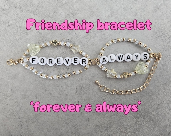 Buy Couples Bracelet, Always Bracelet, Forever Bracelet, Infinity Love  Bracelet, Wedding Gift, Boyfriend Girlfriend Jewelry, Anniversary Gift at  Amazon.in