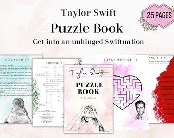 Taylor Swift Coloring Activity Book - Fleurty Girl