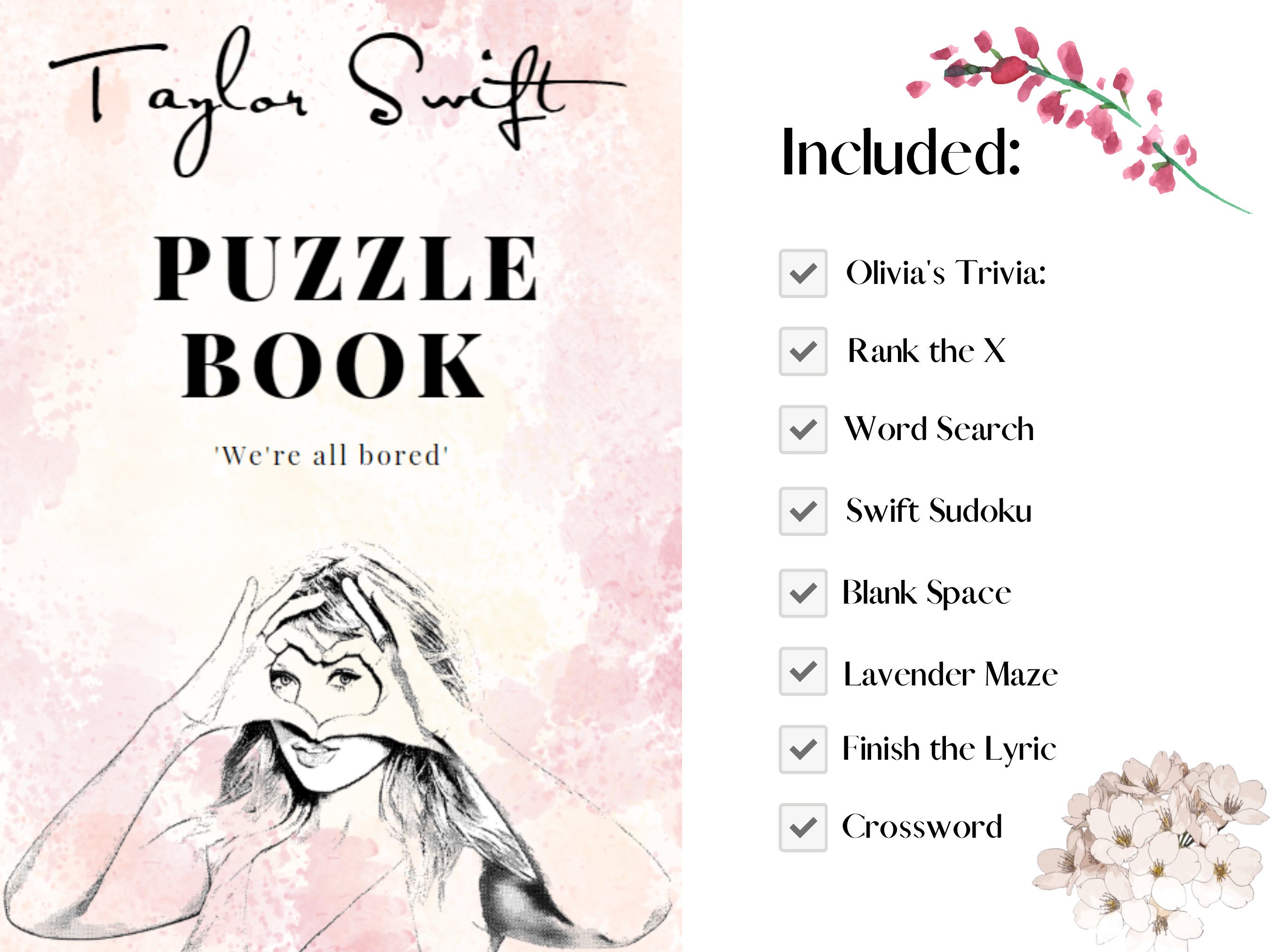 Screen-Free Gift Ideas: Taylor Swift Book, Squishmallow, Escape