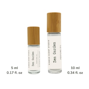 Zen Garden | Perfume Oil Roll on | 5 ml/10 ml | Spring/Summer | Unisex Fragrance