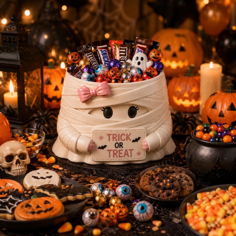 Spooky Trick or Treat Bowl