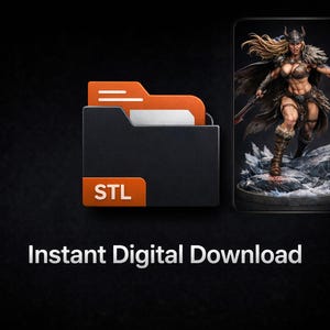Display fantasy figure STL