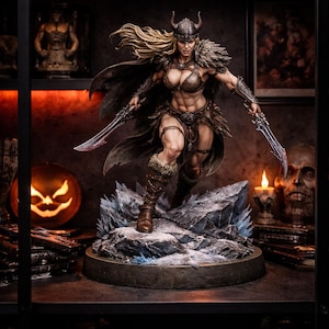 Scandinavian fantasy figure STL