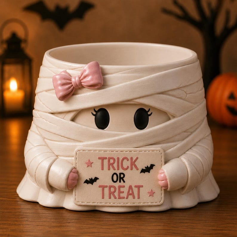 Halloween Candy Bowl STL