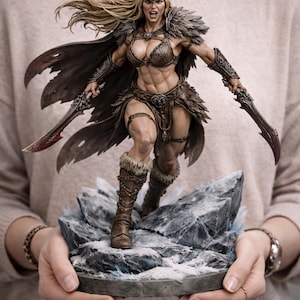Norse mythology fantasy statue STL