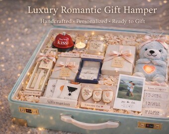 Valentine Week Gift Hamper for Girlfriend | 7 Days Love Gift Box with Rose Teddy Chocolate | Romantic Valentine Surprise for Her,wife