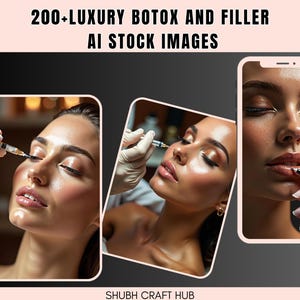 Medspa Aesthetic Stock Photos, Nurse Injector Images, Botox & Lip Filler Instagram Templates, Stock Photos for Medspa Marketing, Botox Post