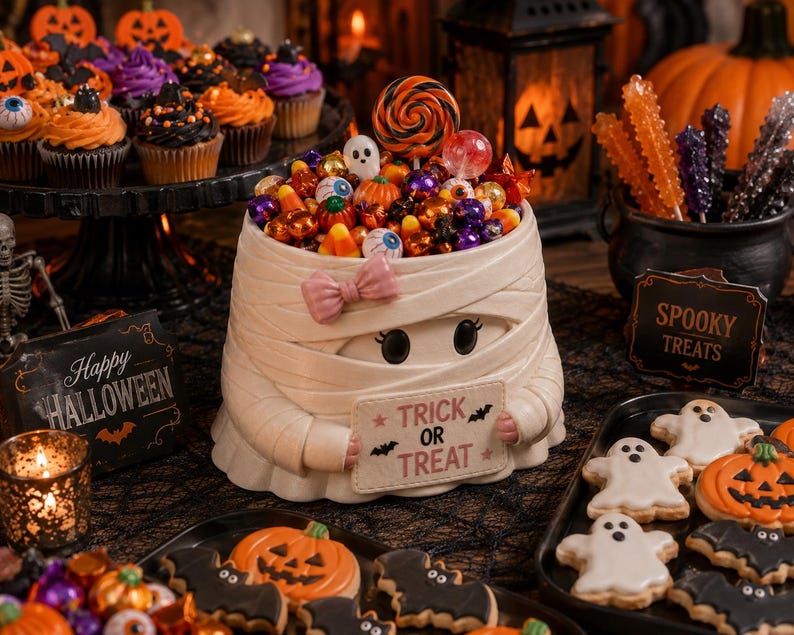 Halloween Candy Dish