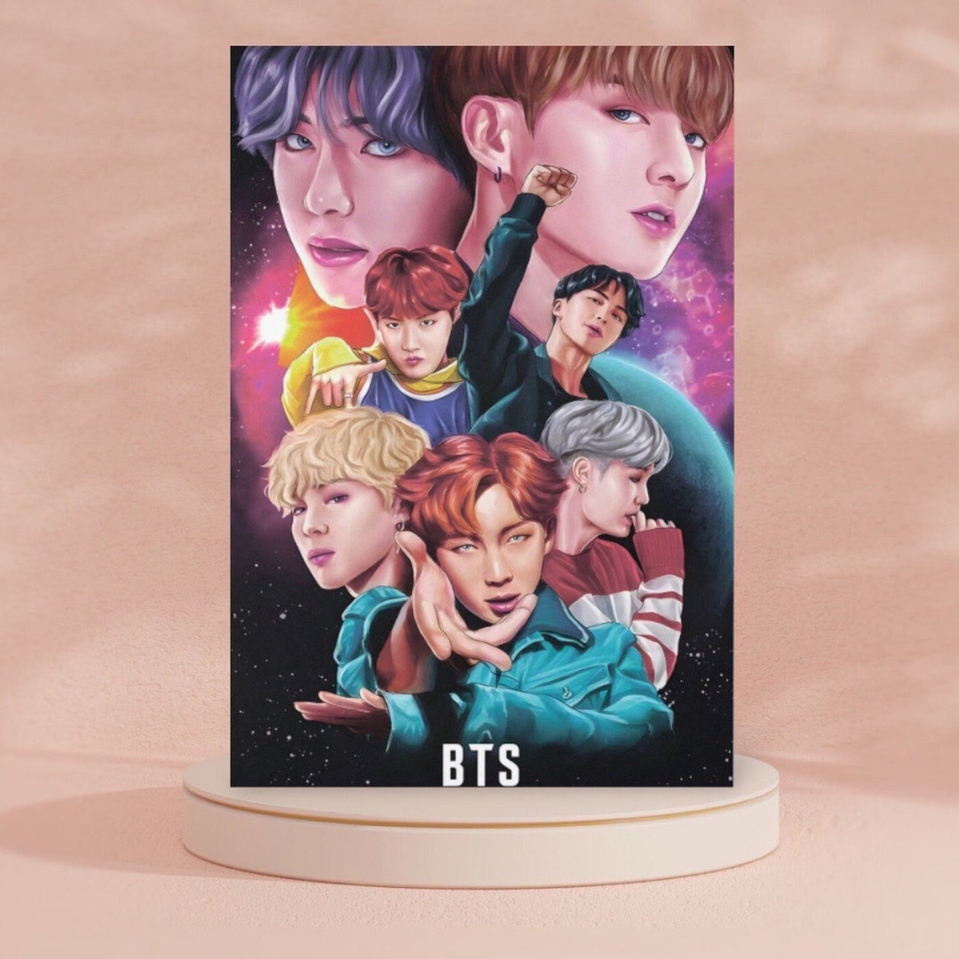 A4 Anime Movie Art Custom Laminated Poster Printing Etsy