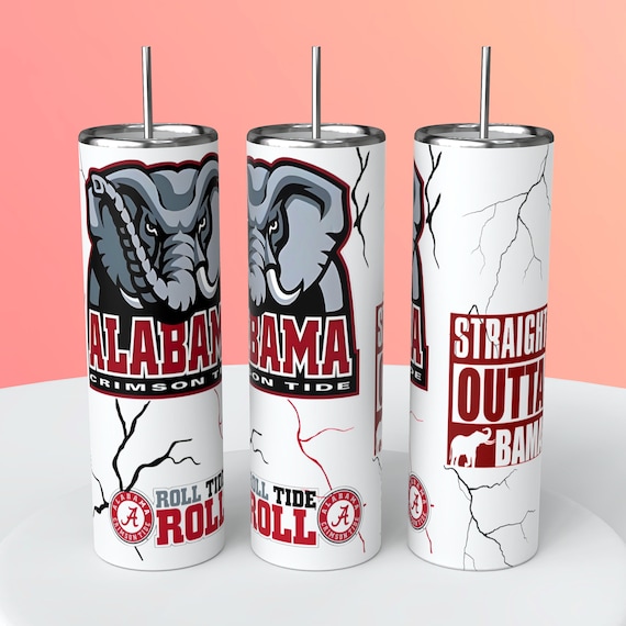 Alabama Crimson Tide, Roll Tide Tumbler, Fan Favorite Tumbler