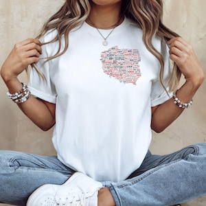 T-shirt Bóg Honor Ojczyzna, Tee patriotisme Polonais, T-shirt Honneur et Patrie, T-shirt Amour de La Pologne, Tee pour une maman polonaise