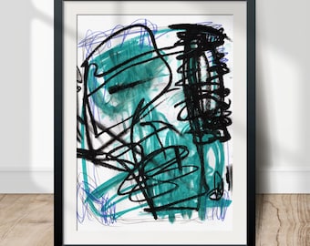 DISREGARD – Impresión de arte / Impresión de bellas artes Giclée en mate, papel de archivo