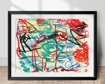 YO VEO – Impresión artística / Impresión Giclée de Bellas Artes en Papel Mate de Archivo
