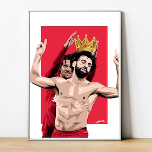 Mohamed Salah Liverpool FC Poster Digital print