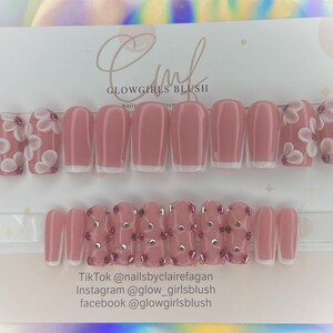 press on nails /handmade/reusable