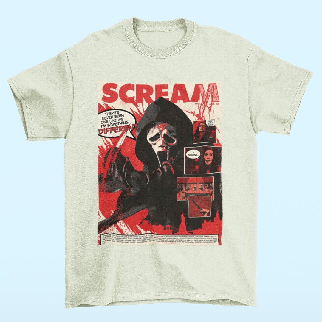 Vintage Scream 6 Poster Tshirt Vintage Movies Tshirt Scream Etsy