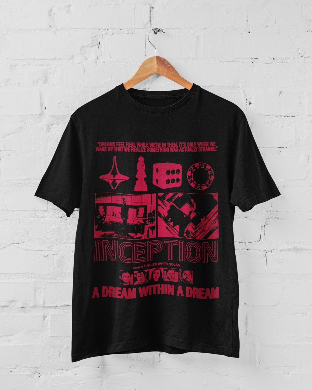 Inception Tshirt, Inception Movie Tshirt, Christopher Nolan Movie