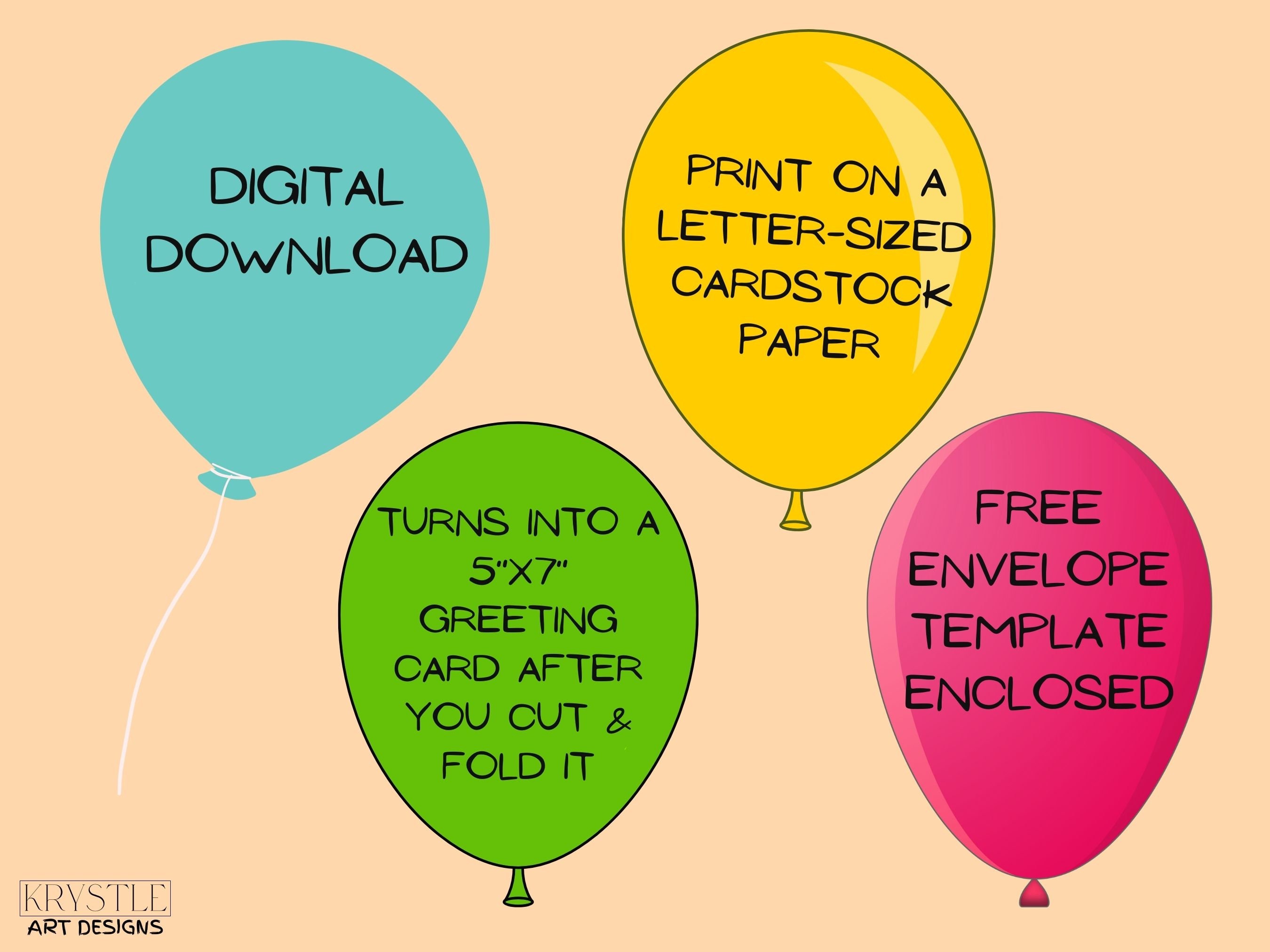 Printable Birthday Card Dinosaur Theme Birthday Greeting - Etsy