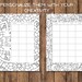 12 Month Calendar Pages With 12 Cover Pages 2 Page Spread Printable A5 ...