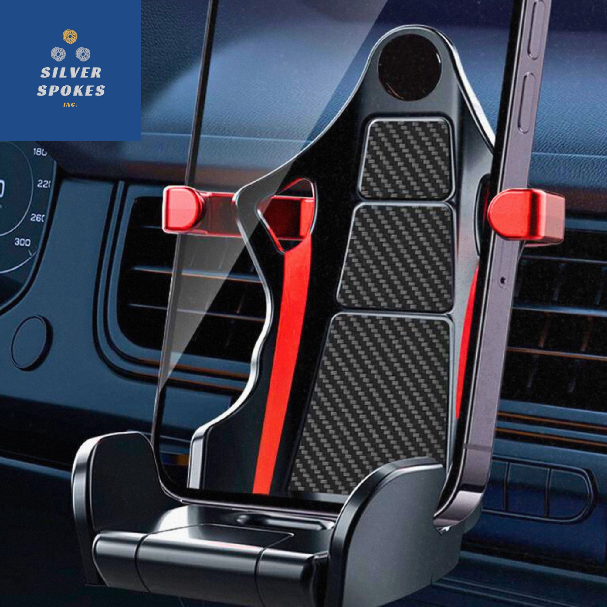 Car Seat Phone Holder, Car Phone Holder, Bucket Seat, Car Vent Phone