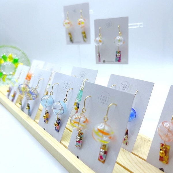 Japanese Wind Chime earrings