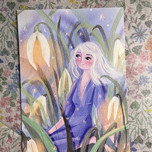 Carte postale « Matin de printemps »