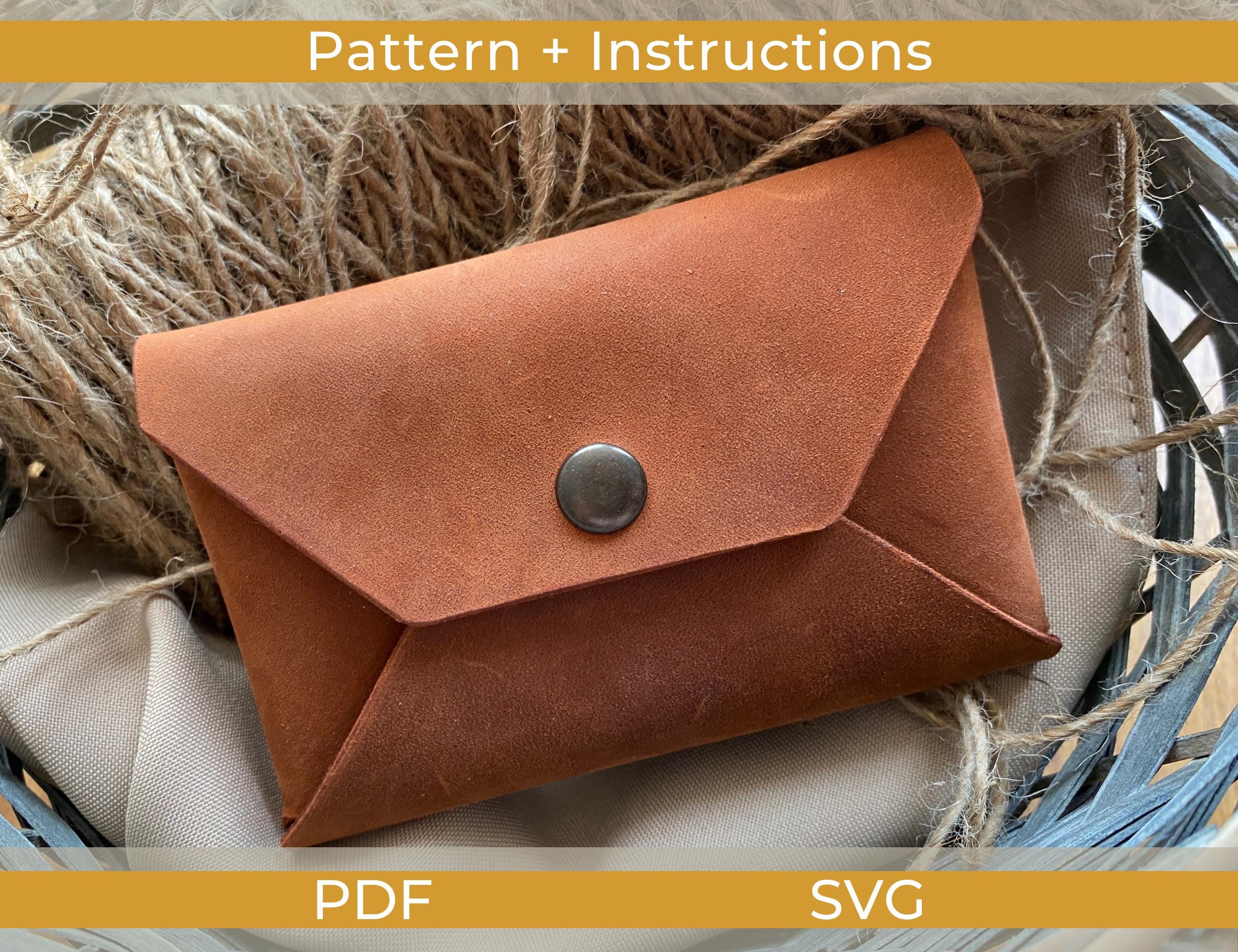 Leather Origami Coin Purse