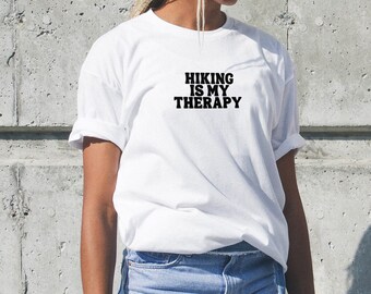 SENDERISMO es MI TERAPIA t, camiseta de senderismo, camiseta de naturaleza