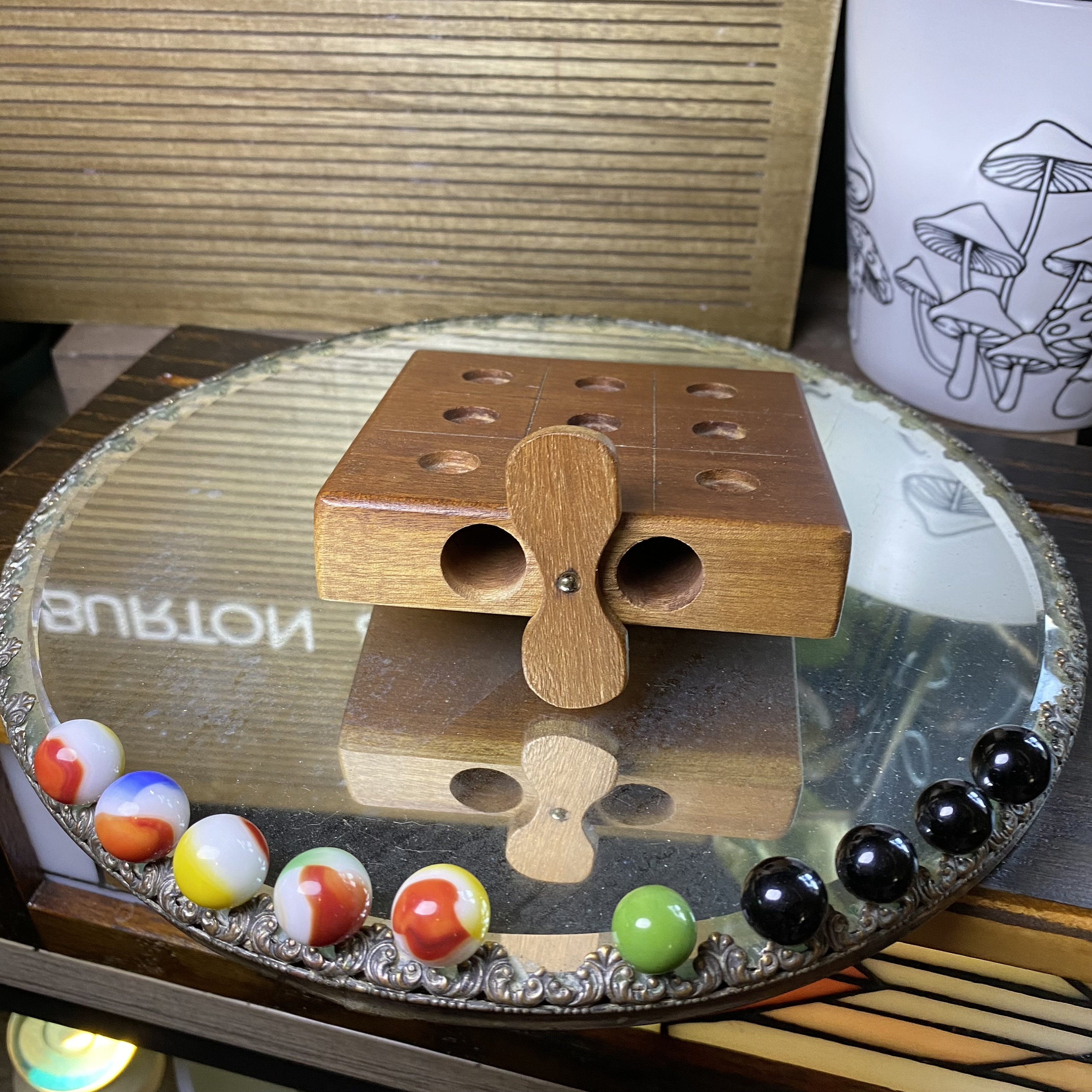 Edostory Regulation Cornhole Set - 4ft X 2ft Solid Wood Boards, Portable With Carrying Case, Includes 8 Toss Bags