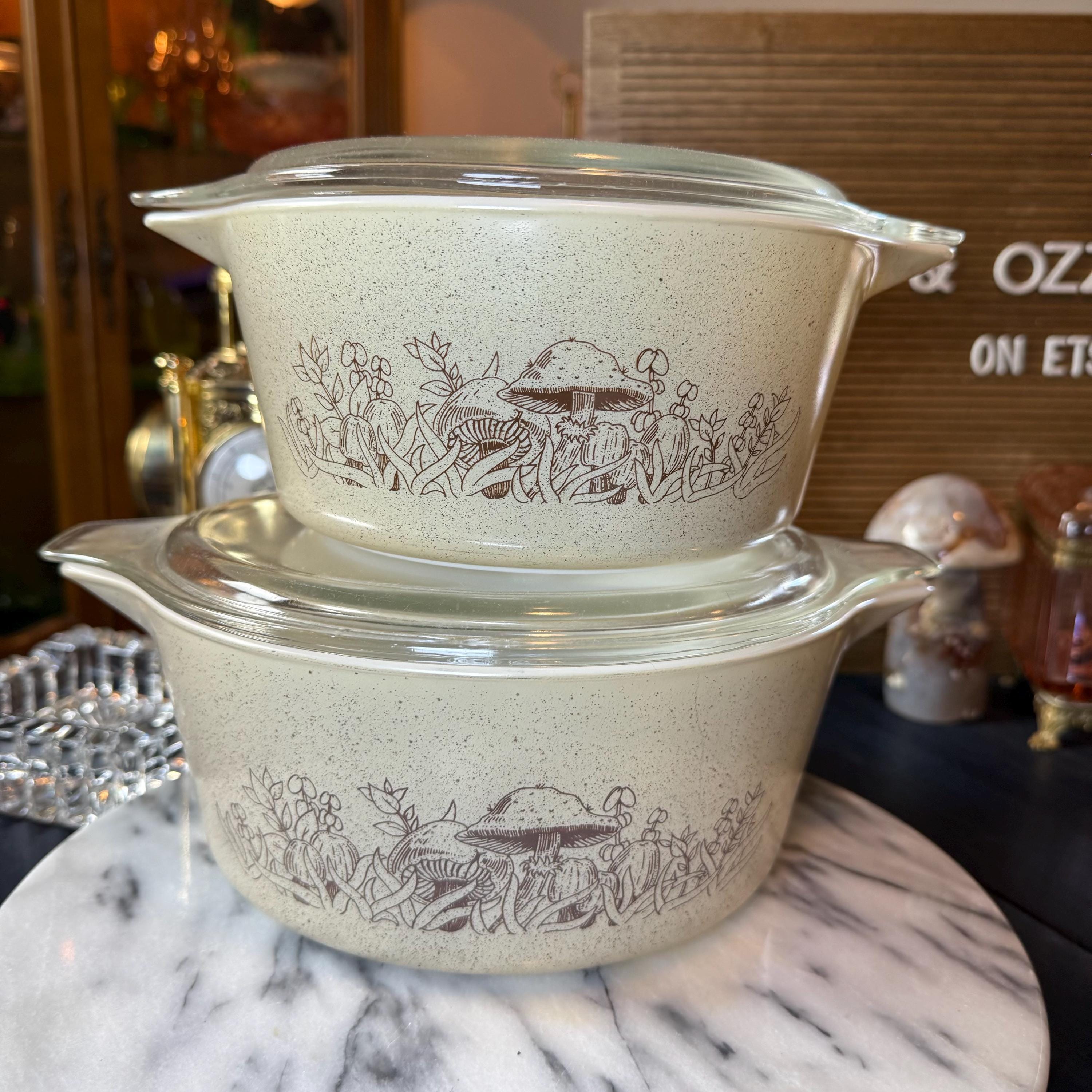 Inspiring Forest Fancies Pyrex Photos