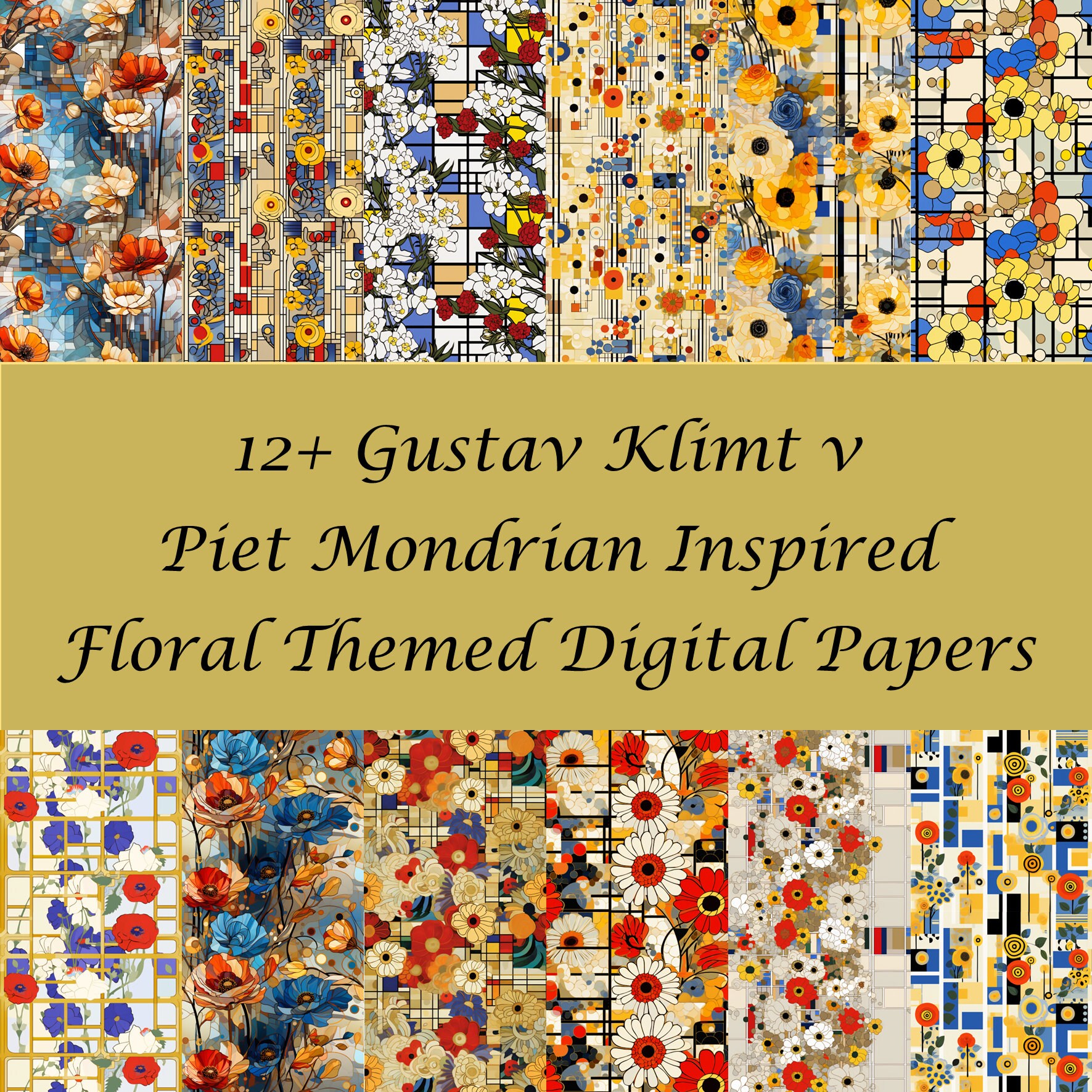 Klimt tile - Etsy 日本