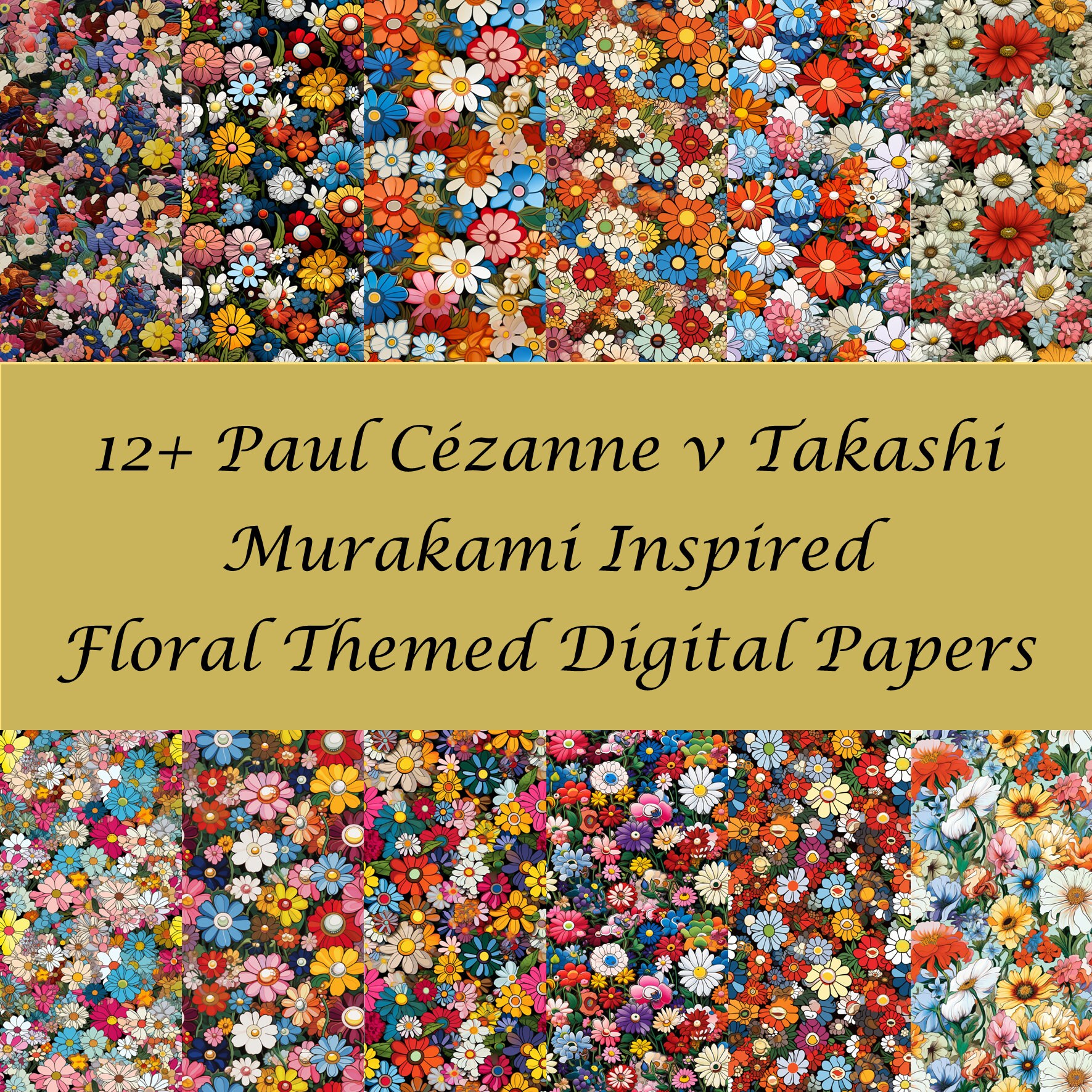 Post Malone & Takashi Murakami Collaborate on Vibrant Merchandise