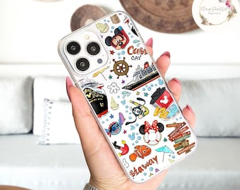 Disney Cruise Phone Case, Mickey and Friends Cruise Trip, Disney Family Cruise Vacation 2024, Finding Nemo Case, Stitch Phone Cover Gifts