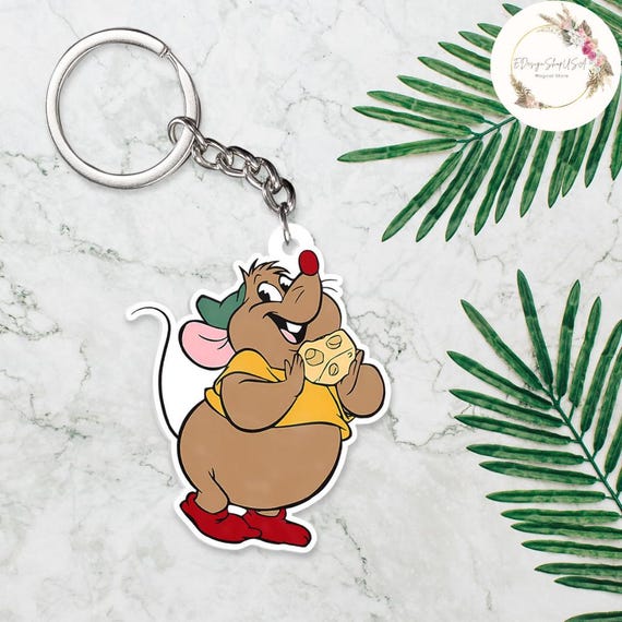 Disney Gus Gus Keychain, Lookin' Like A Snack Disney Princess