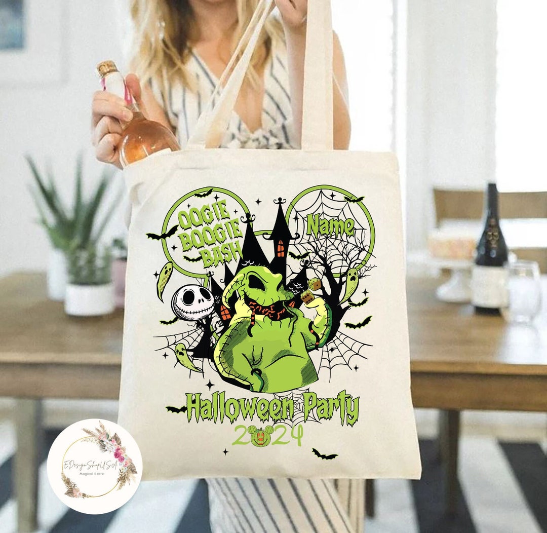 Personalized Let s Oogie Boogie Tote Bag Disney Halloween Bag Oogie Boogie Bash 2024 Bag Disney Spooky Season Canvas Tote Bag Gifts Etsy