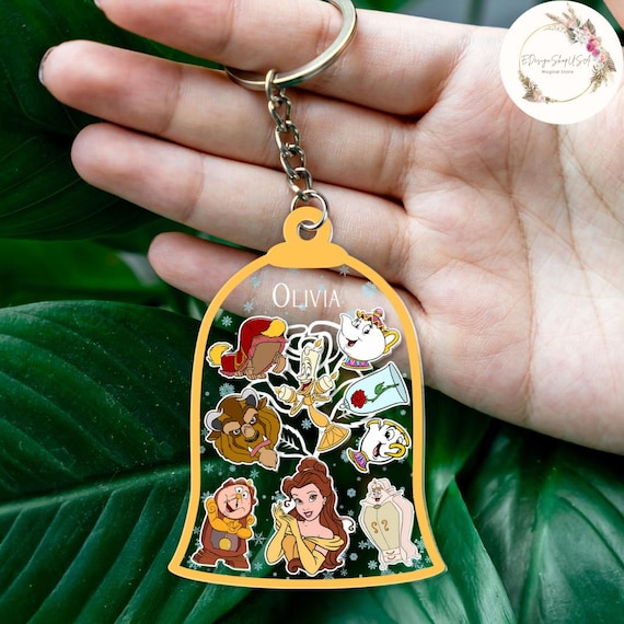 Personalized Beauty and the Beas Disney Princess Belle Shaker