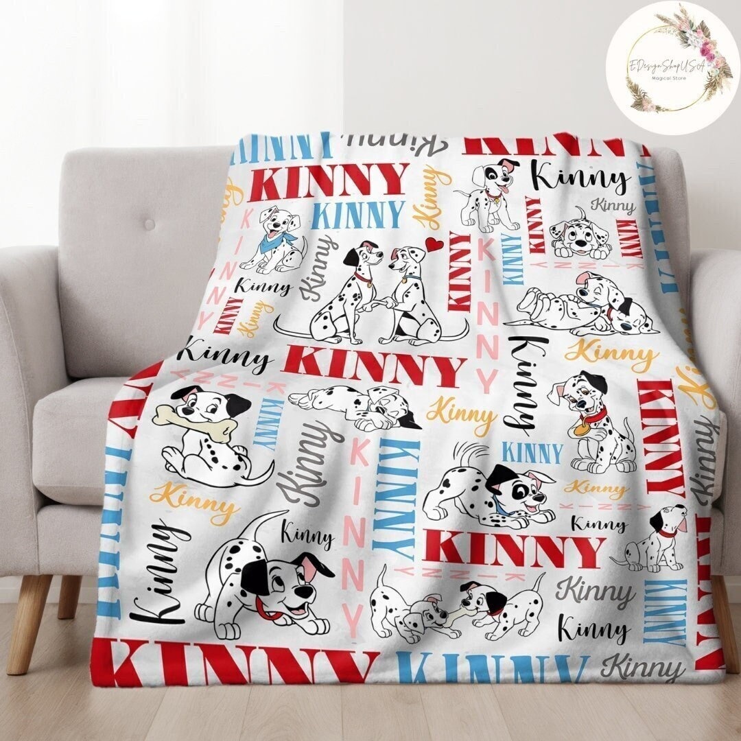 101 Dalmatians Blanket Etsy Canada