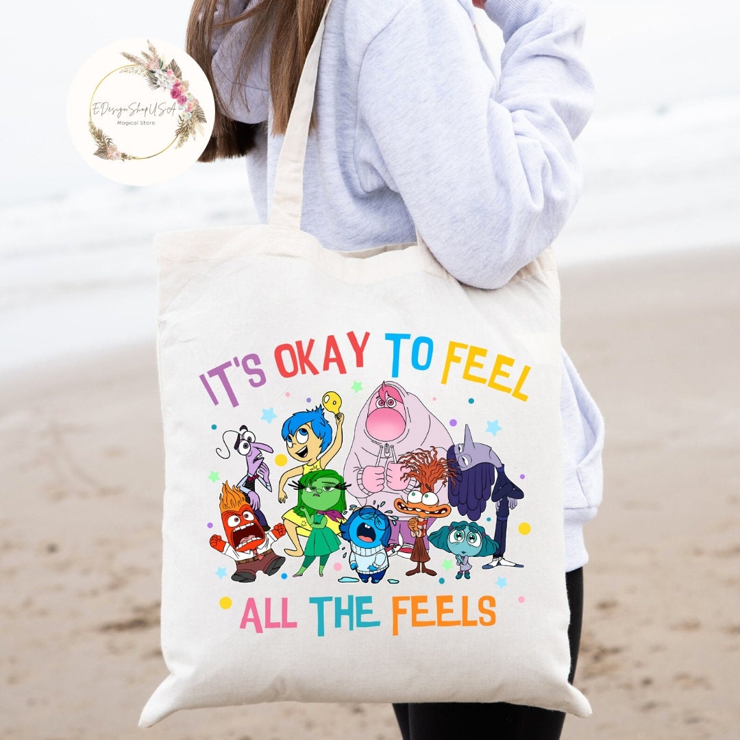 Gzrlyf Mental Health Make-up-Tasche 'Today Is A Core Memory Day' – Aus Baumwolle/Leinen, 23x18 Cm